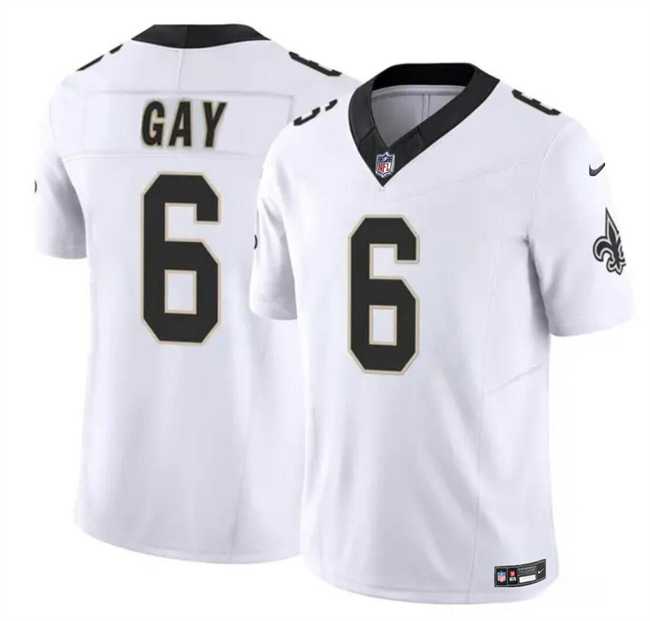 Men & Women & Youth New Orleans Saints #6 Willie Gay White 2023 F.U.S.E. Vapor Limited Football Stitched Jersey,We sell and wholesale Men & Women & Youth New Orleans Saints #6 Willie Gay White 2023 F.U.S.E. Vapor Limited Football Stitched Jersey on line form chian!